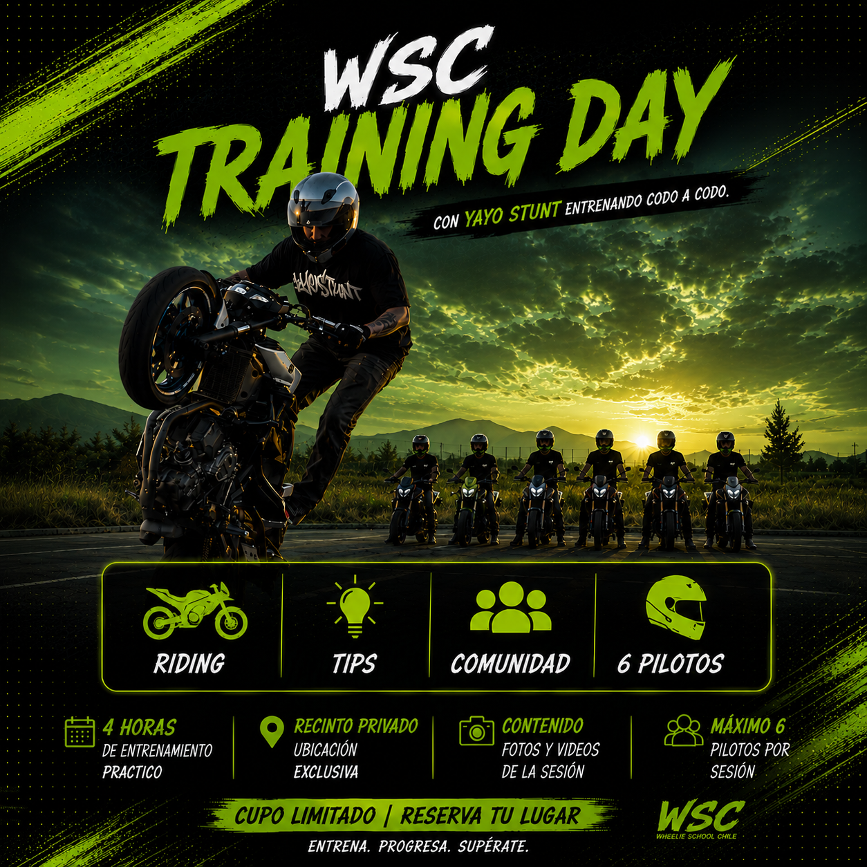 WSC Training Day (Por Fecha)